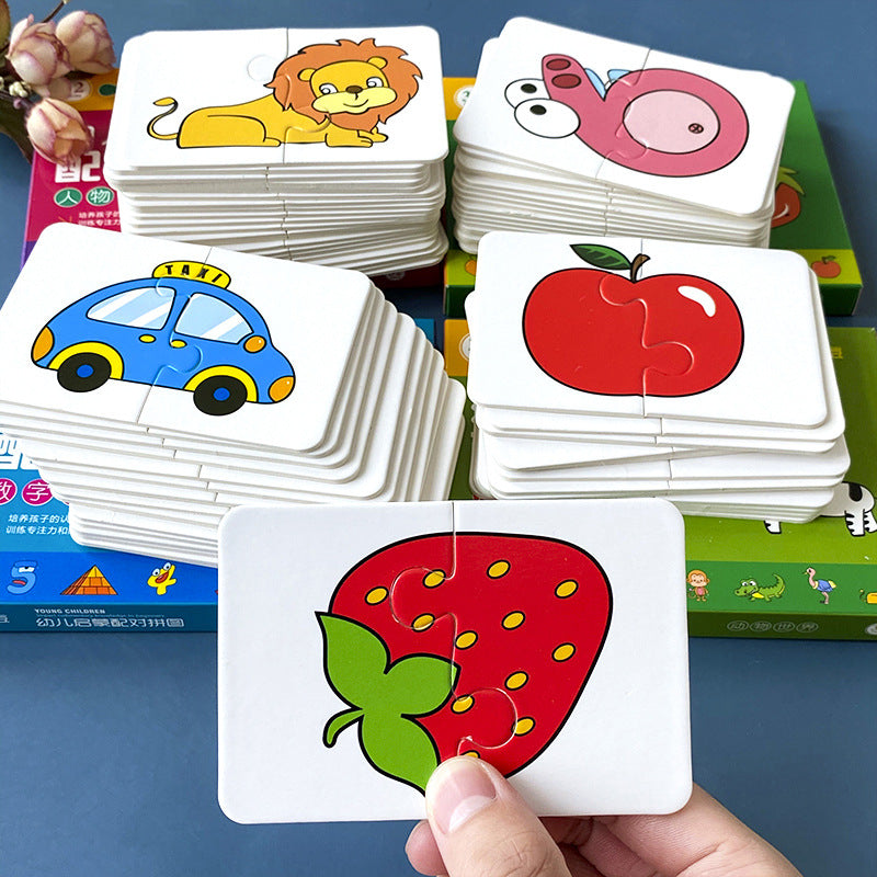 Children's Early Childhood Education Card Toy